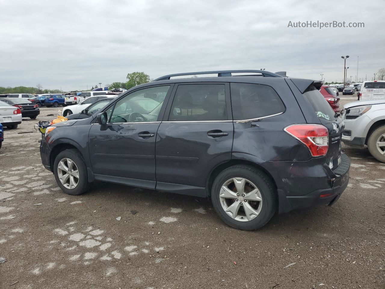 2016 Subaru Forester 2.5i Limited Blue vin: JF2SJAHC4GH427270