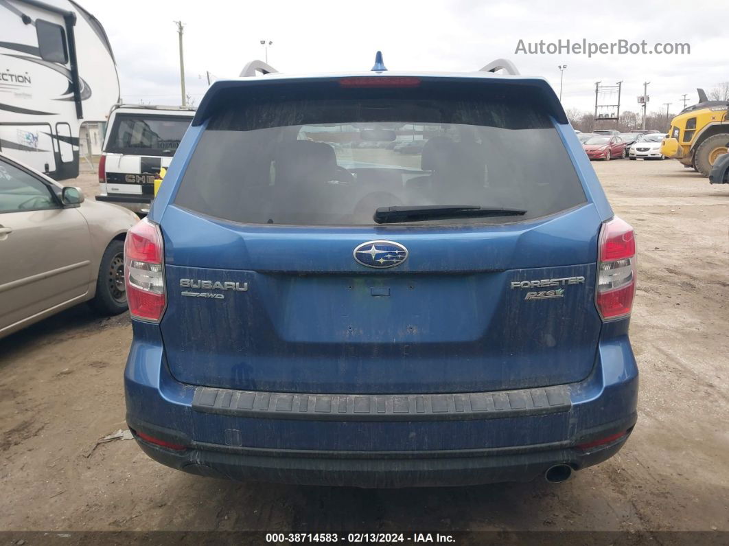 2016 Subaru Forester 2.5i Limited Blue vin: JF2SJAHC4GH468482