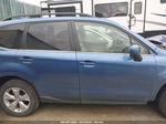 2016 Subaru Forester 2.5i Limited Blue vin: JF2SJAHC4GH468482