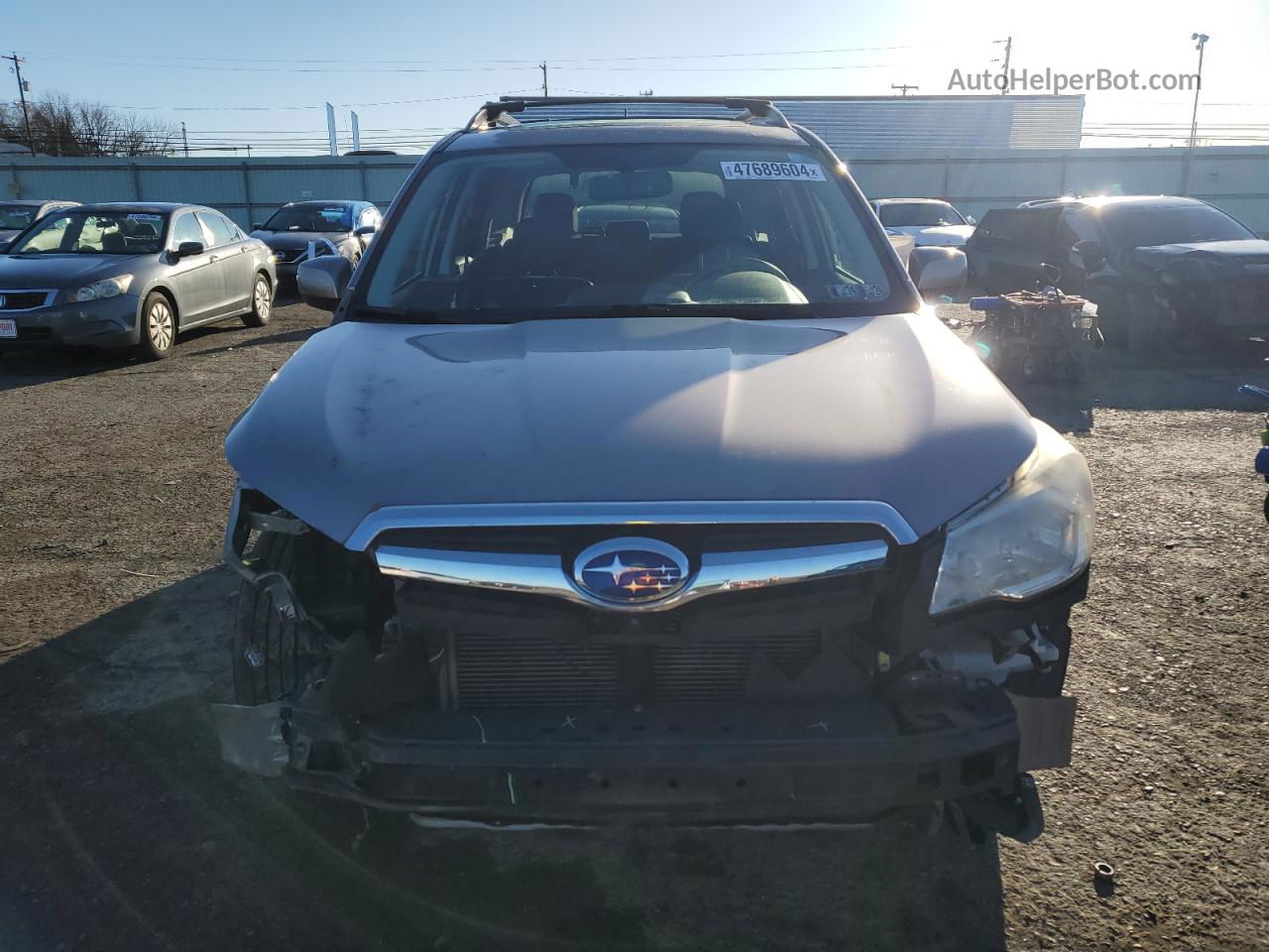 2015 Subaru Forester 2.5i Limited Бежевый vin: JF2SJAHC5FH400965