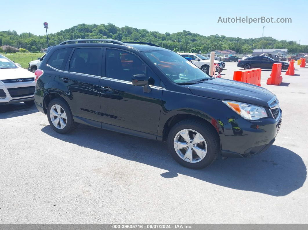 2016 Subaru Forester 2.5i Limited Black vin: JF2SJAHC5GH459239