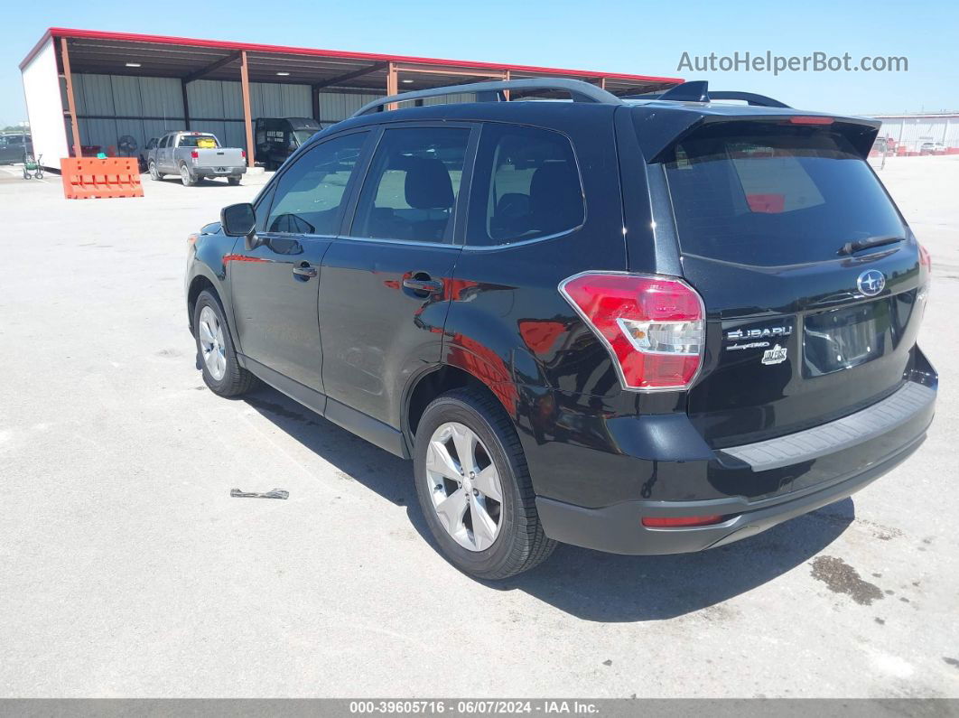 2016 Subaru Forester 2.5i Limited Black vin: JF2SJAHC5GH459239