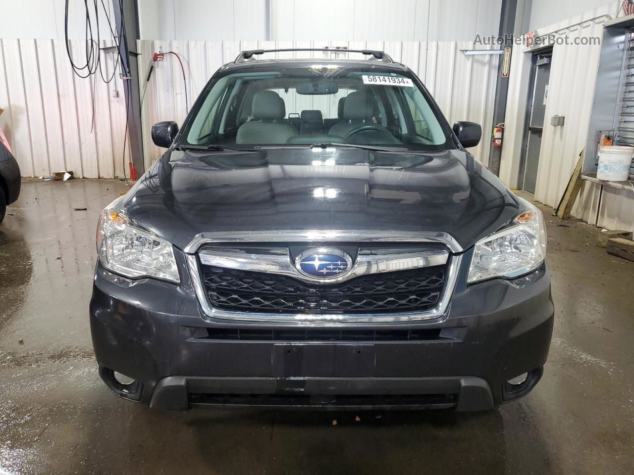 2016 Subaru Forester 2.5i Limited Угольный vin: JF2SJAHC5GH463453