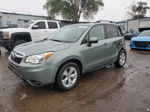 2015 Subaru Forester 2.5i Limited Green vin: JF2SJAHC6FH432727