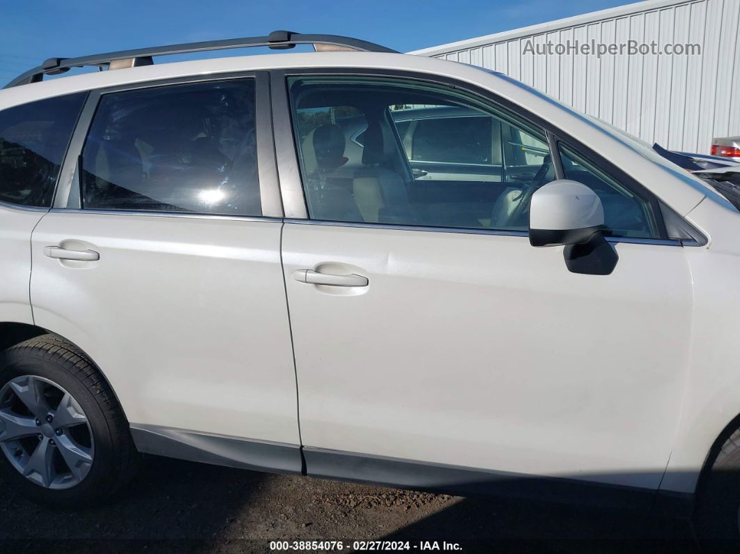 2016 Subaru Forester 2.5i Limited Белый vin: JF2SJAHC8GH495085