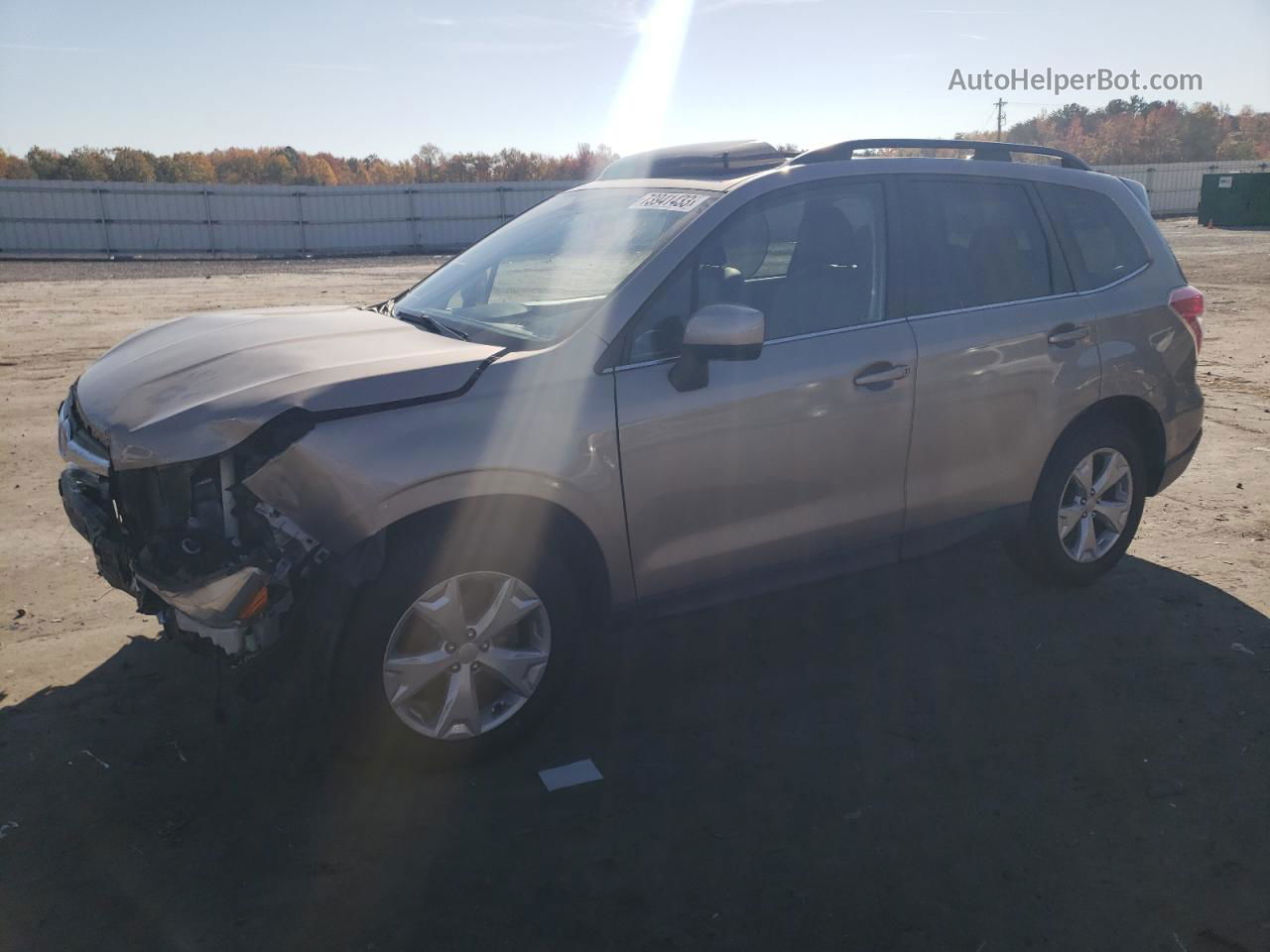 2016 Subaru Forester 2.5i Limited Gray vin: JF2SJAHC8GH502066