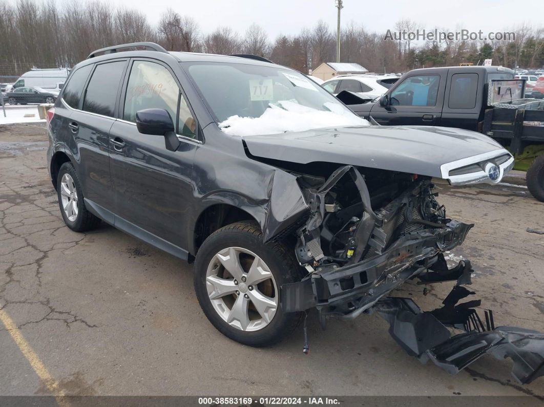 2015 Subaru Forester 2.5i Limited Серый vin: JF2SJAHC9FH402363