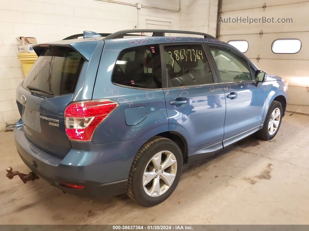 2016 Subaru Forester 2.5i Limited Light Blue vin: JF2SJAHC9GH400954