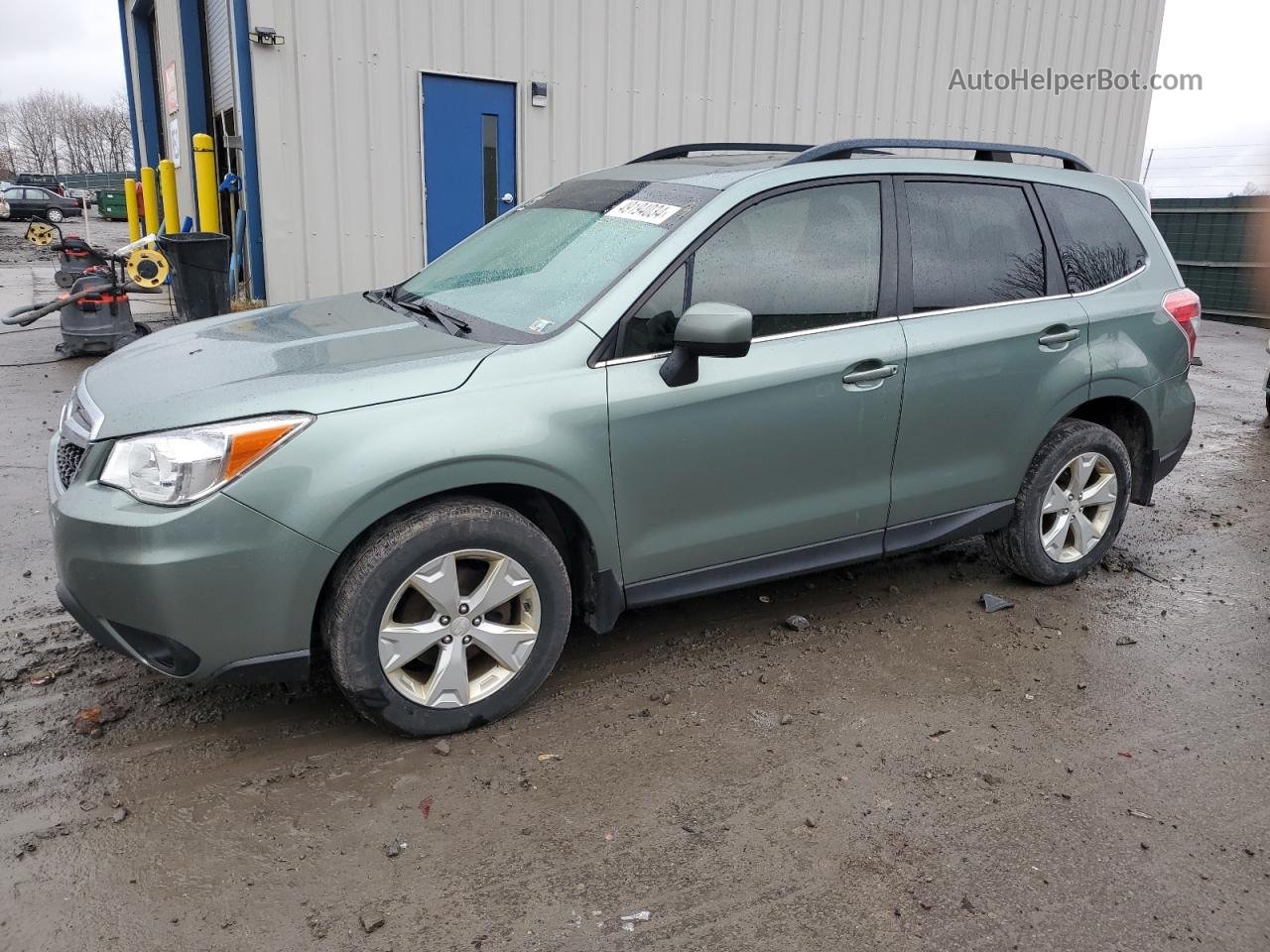 2016 Subaru Forester 2.5i Limited Green vin: JF2SJAHC9GH466145