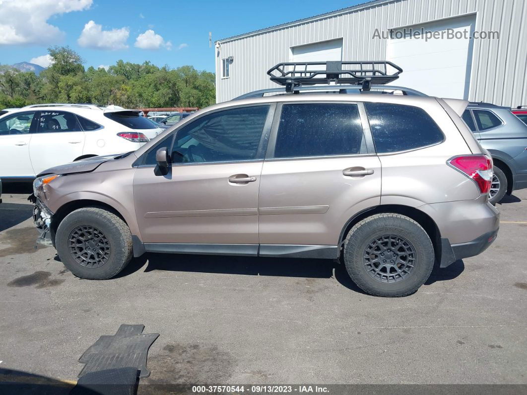 2016 Subaru Forester 2.5i Limited Brown vin: JF2SJAHC9GH561692