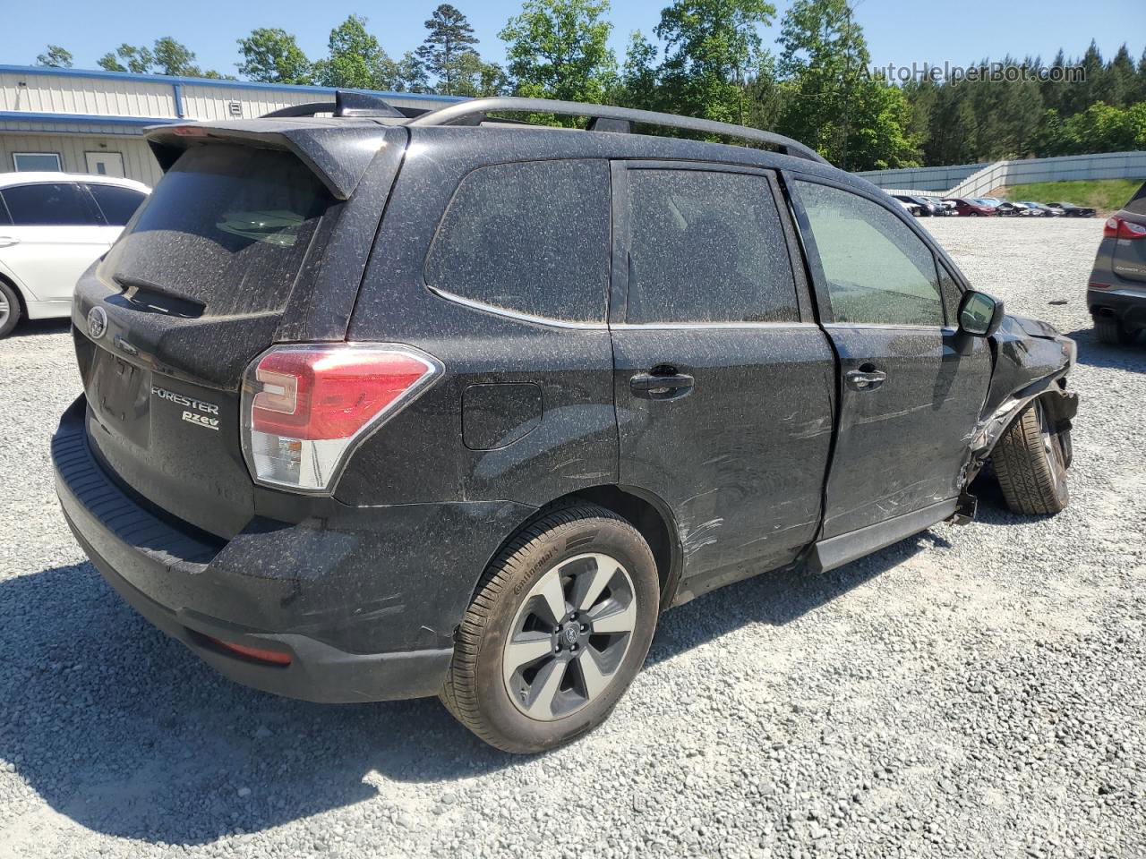 2017 Subaru Forester 2.5i Limited Черный vin: JF2SJAJC1HH572665