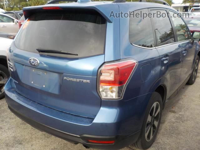 2018 Subaru Forester Limited Blue vin: JF2SJAJC1JH491235