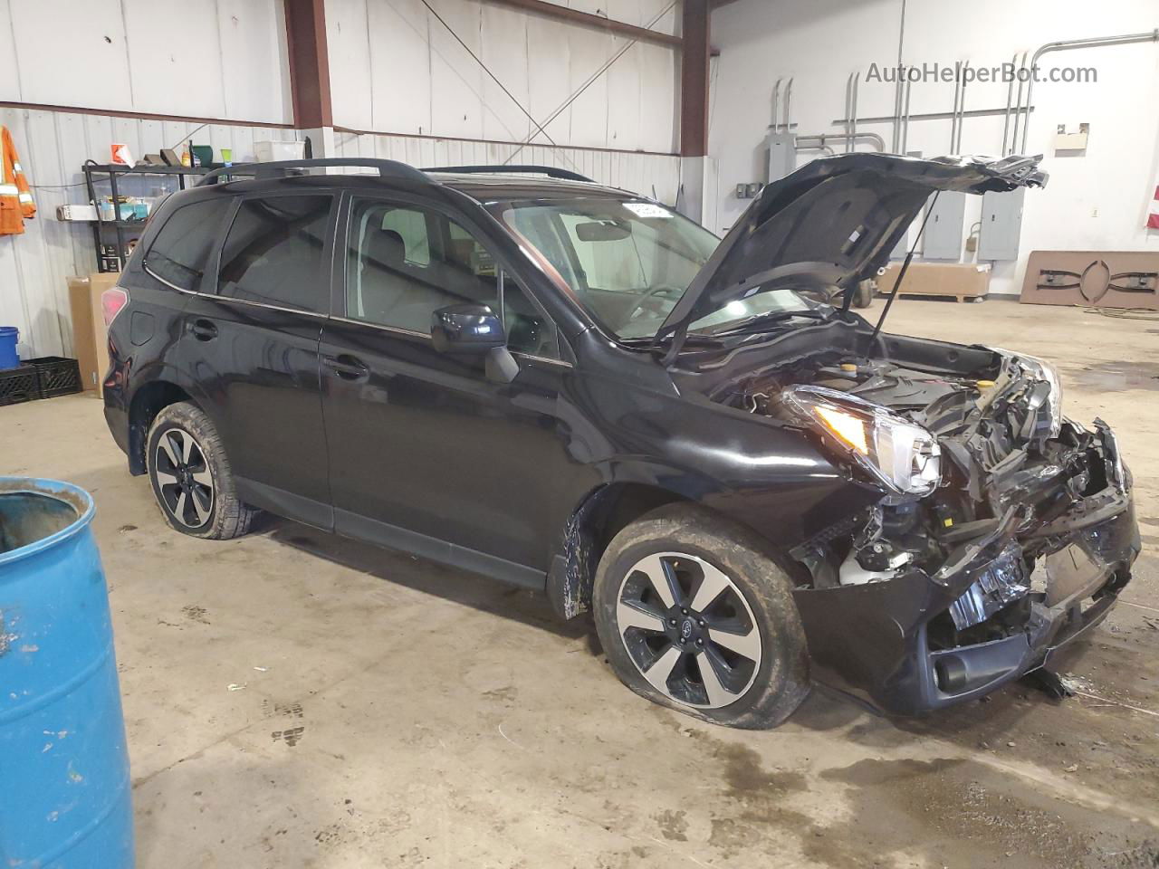 2017 Subaru Forester 2.5i Limited Black vin: JF2SJAJC2HH520526