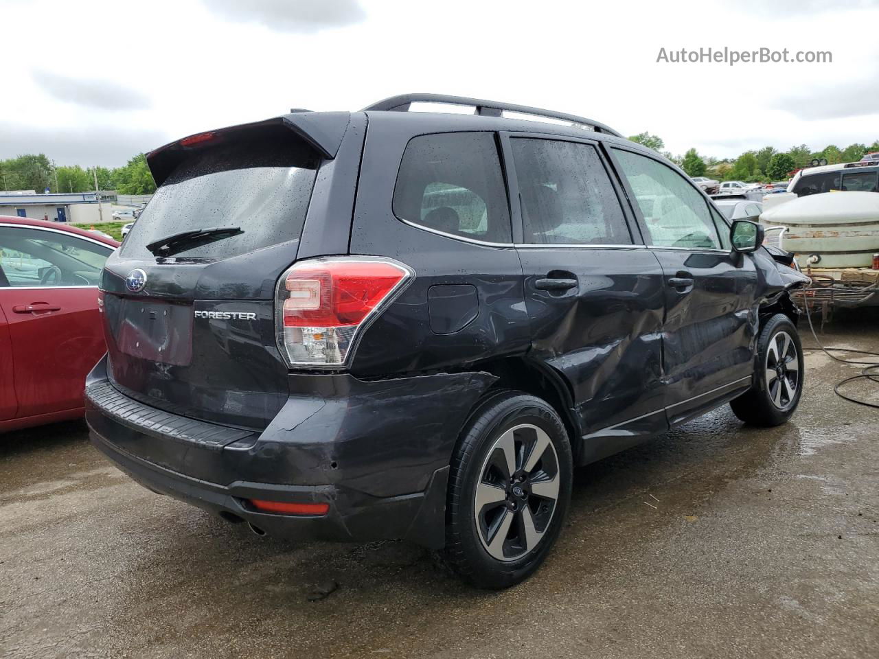 2018 Subaru Forester 2.5i Limited Charcoal vin: JF2SJAJC2JH543858