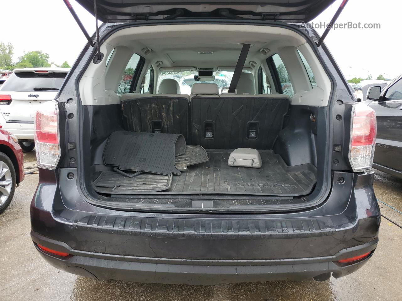 2018 Subaru Forester 2.5i Limited Charcoal vin: JF2SJAJC2JH543858