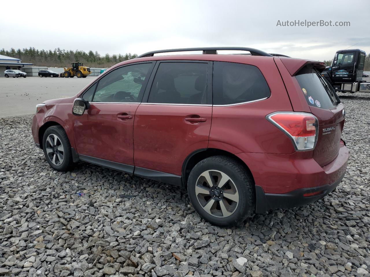 2017 Subaru Forester 2.5i Limited Красный vin: JF2SJAJC3HH480490