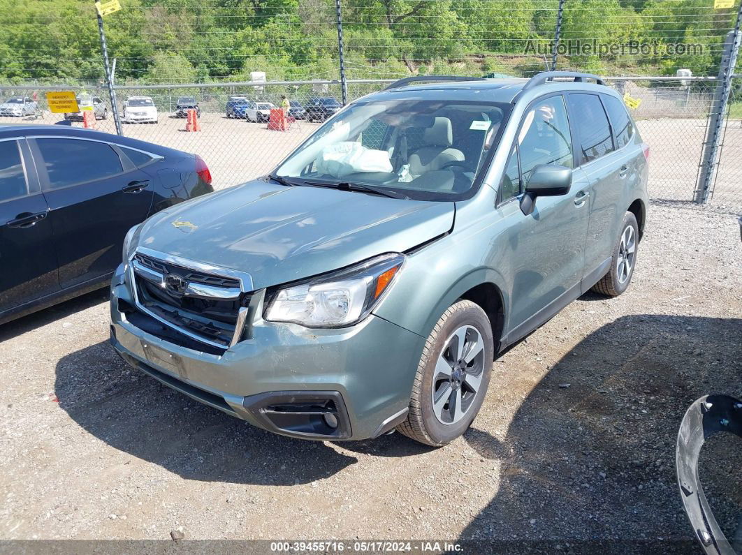 2017 Subaru Forester 2.5i Limited Teal vin: JF2SJAJC4HH406799