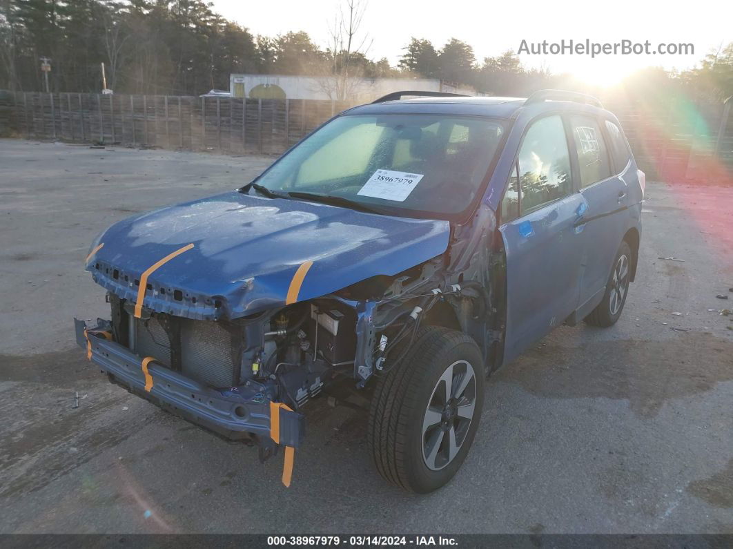 2018 Subaru Forester 2.5i Limited Blue vin: JF2SJAJC4JH532022