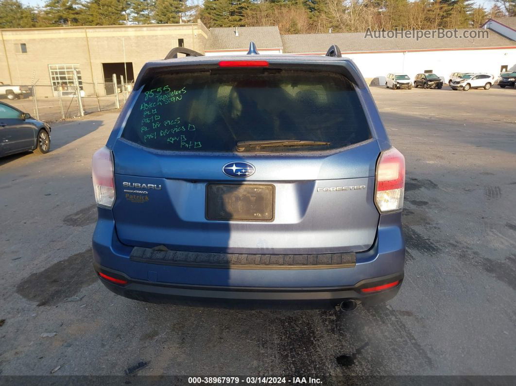 2018 Subaru Forester 2.5i Limited Blue vin: JF2SJAJC4JH532022