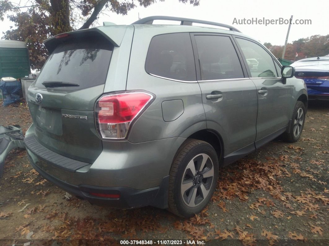 2018 Subaru Forester 2.5i Limited Green vin: JF2SJAJC8JH502327