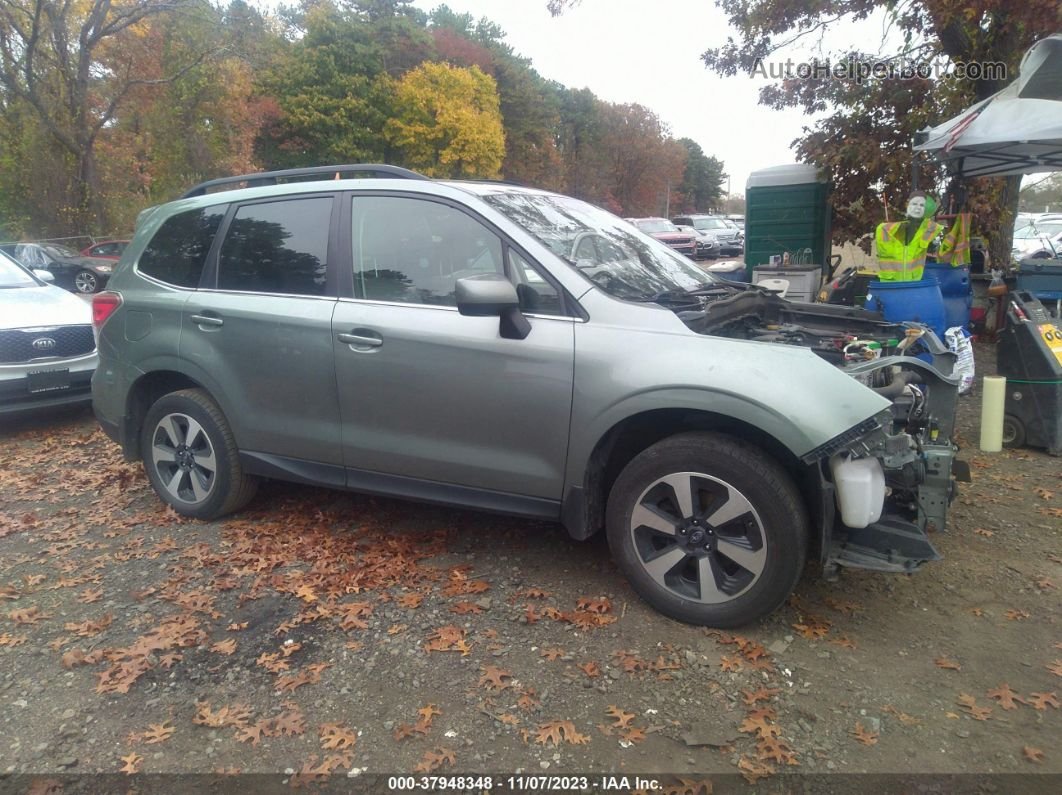 2018 Subaru Forester 2.5i Limited Green vin: JF2SJAJC8JH502327