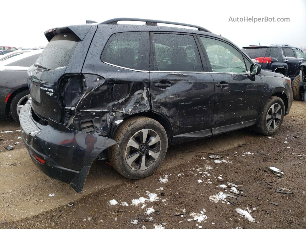 2017 Subaru Forester 2.5i Limited Угольный vin: JF2SJAJCXHH571210