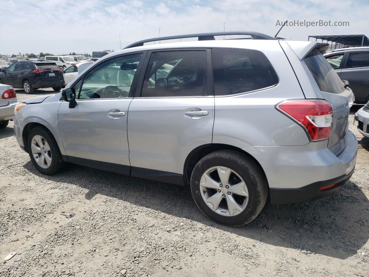 2015 Subaru Forester 2.5i Limited Серый vin: JF2SJAKC1FH503065