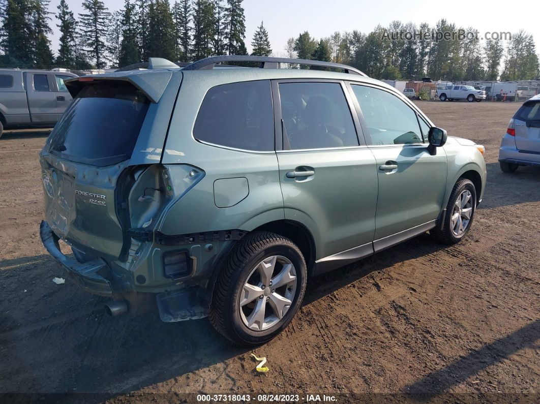 2016 Subaru Forester 2.5i Limited Серебряный vin: JF2SJAKC5GH567286