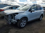 2015 Subaru Forester 2.5i Limited White vin: JF2SJAKC9FH830975