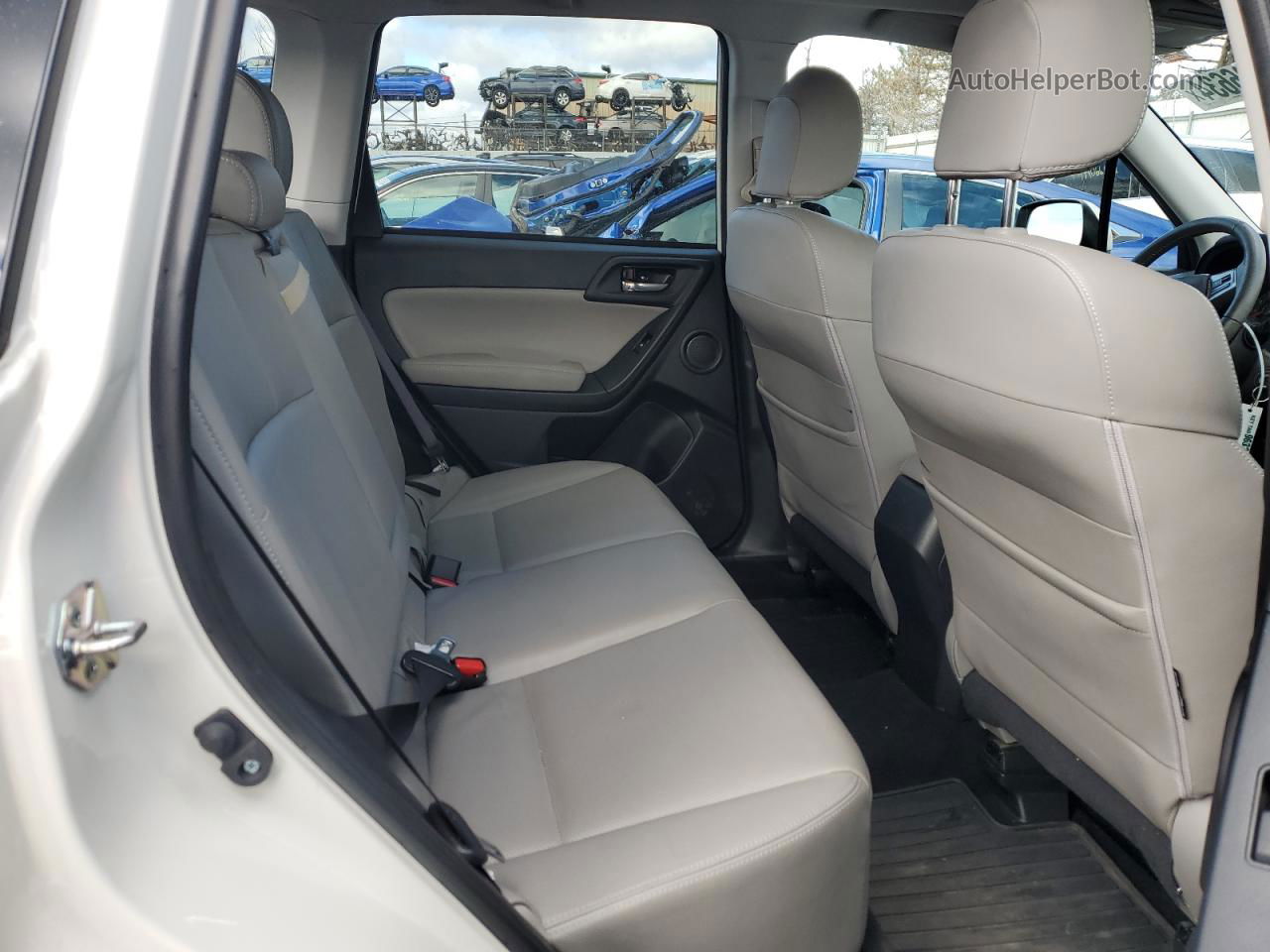 2015 Subaru Forester 2.5i Limited Белый vin: JF2SJAKC9FH830975