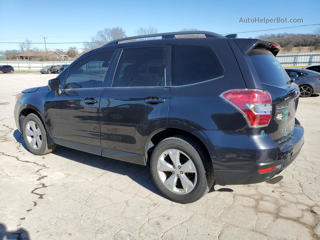 2016 Subaru Forester 2.5i Limited Black vin: JF2SJAKCXGH565775