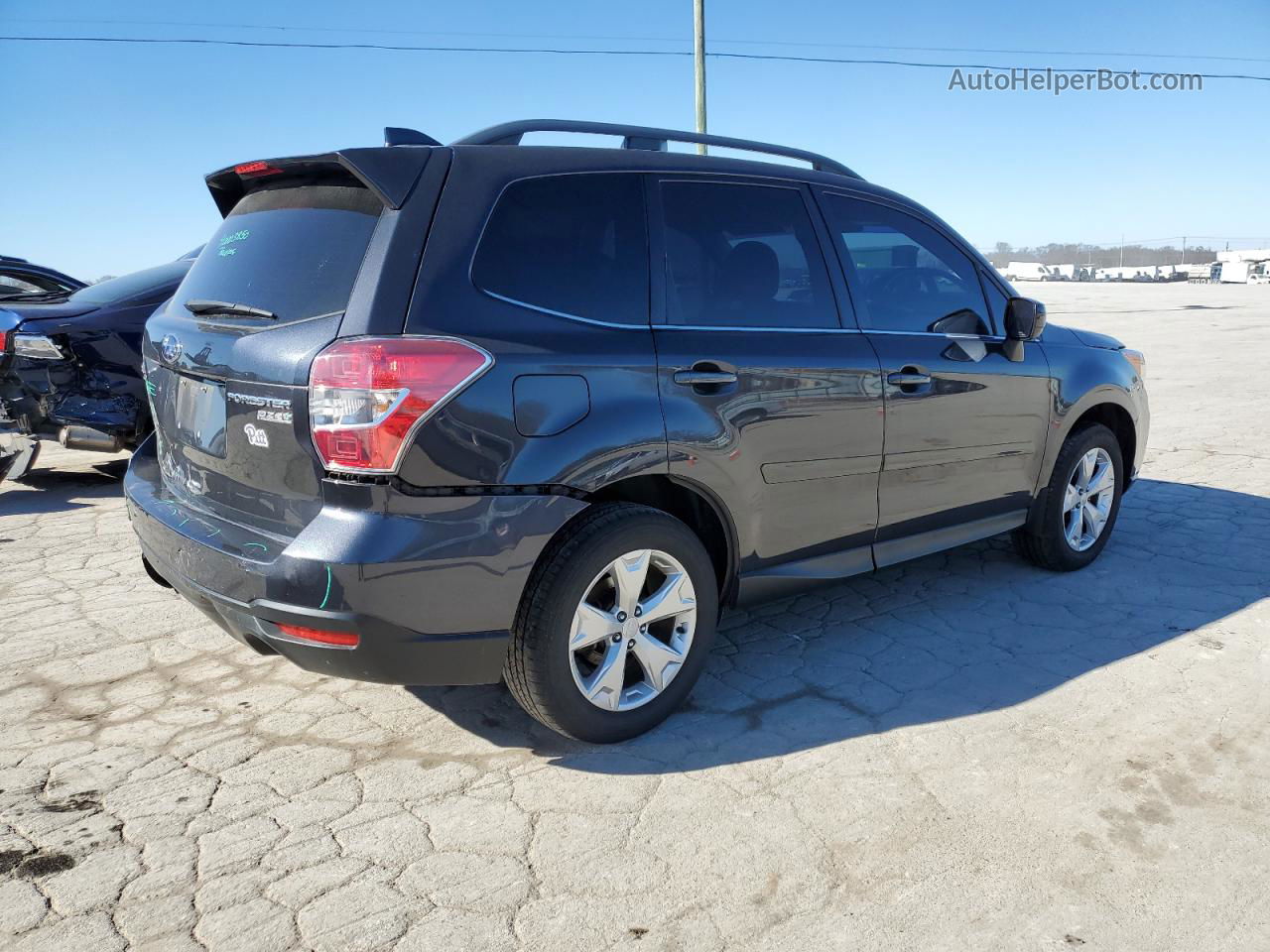 2016 Subaru Forester 2.5i Limited Black vin: JF2SJAKCXGH565775