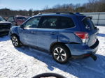 2018 Subaru Forester 2.5i Limited Синий vin: JF2SJALC0JH611331