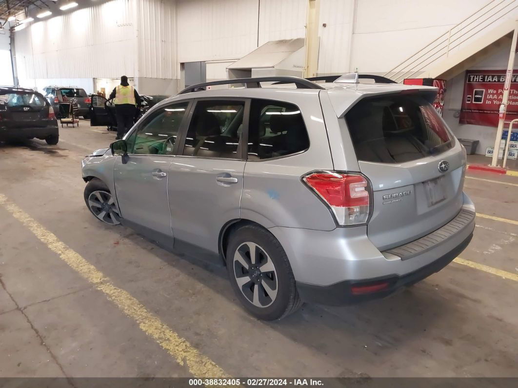 2017 Subaru Forester 2.5i Limited Silver vin: JF2SJALC2HH534794