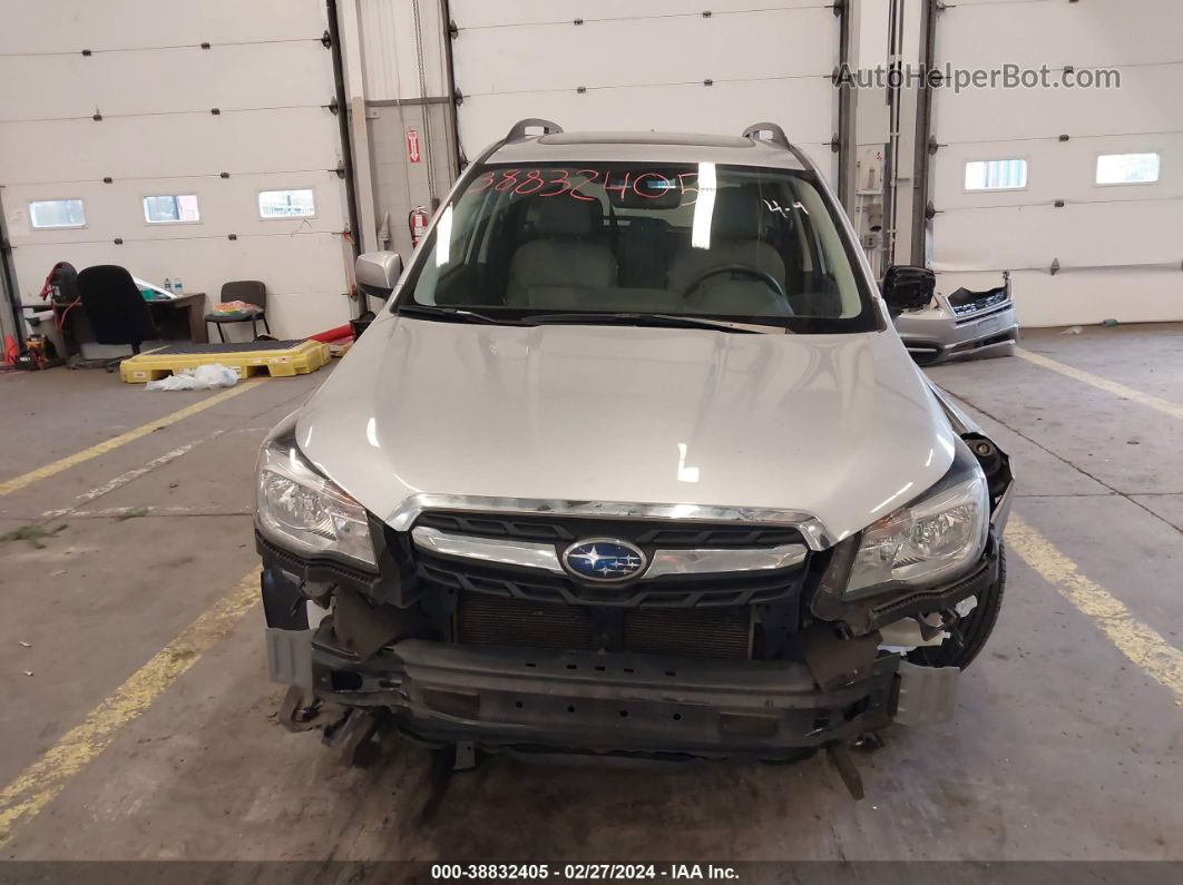 2017 Subaru Forester 2.5i Limited Silver vin: JF2SJALC2HH534794