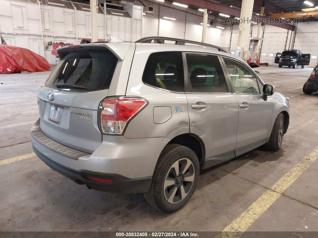 2017 Subaru Forester 2.5i Limited Silver vin: JF2SJALC2HH534794