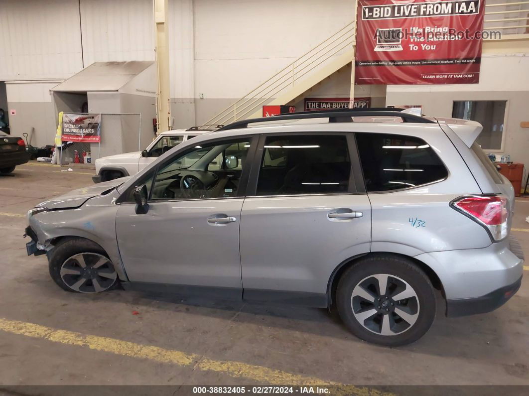 2017 Subaru Forester 2.5i Limited Silver vin: JF2SJALC2HH534794