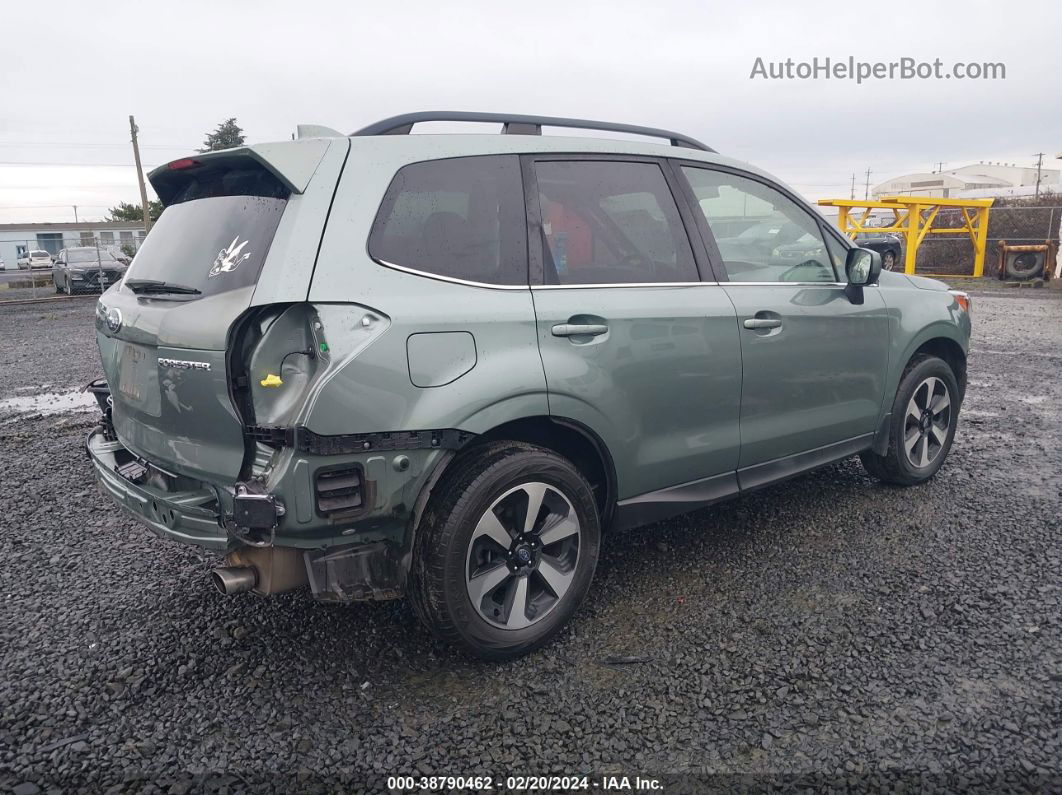 2018 Subaru Forester 2.5i Limited Зеленый vin: JF2SJALC5JH566791