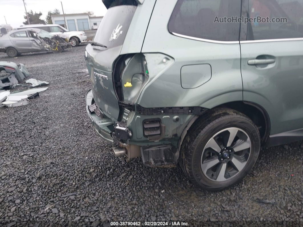 2018 Subaru Forester 2.5i Limited Green vin: JF2SJALC5JH566791