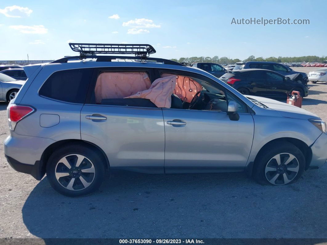 2018 Subaru Forester 2.5i Limited Silver vin: JF2SJARC0JH549520