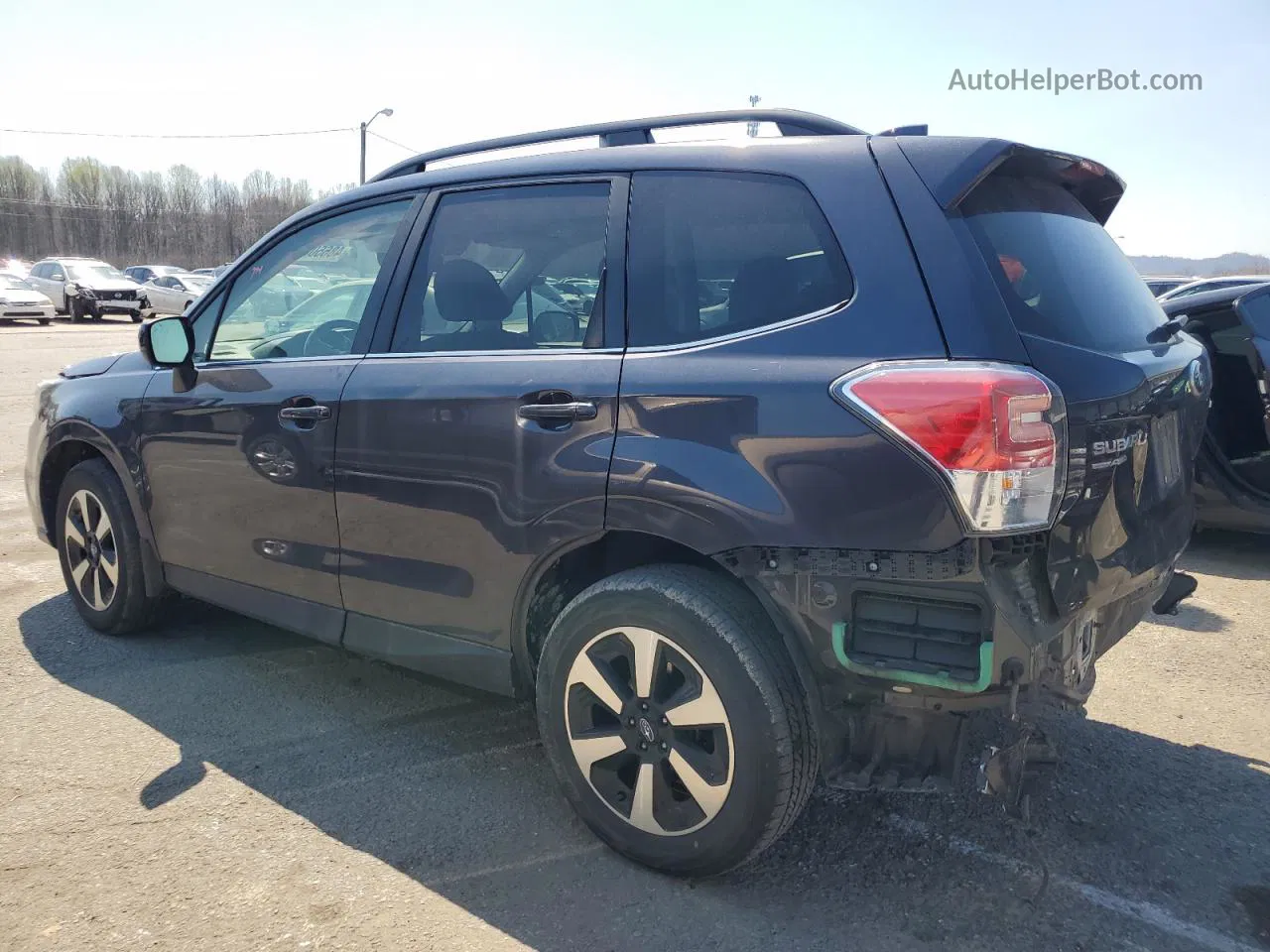 2018 Subaru Forester 2.5i Limited Gray vin: JF2SJARC0JH611465