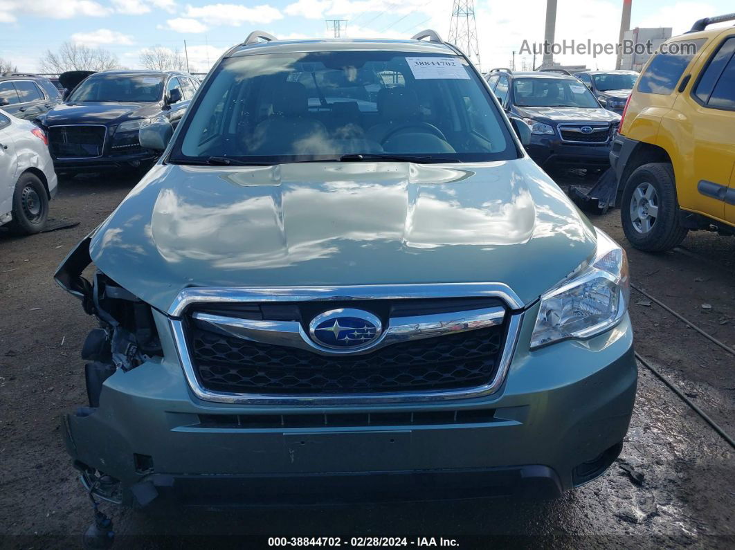 2016 Subaru Forester 2.5i Limited Green vin: JF2SJARC1GH405788