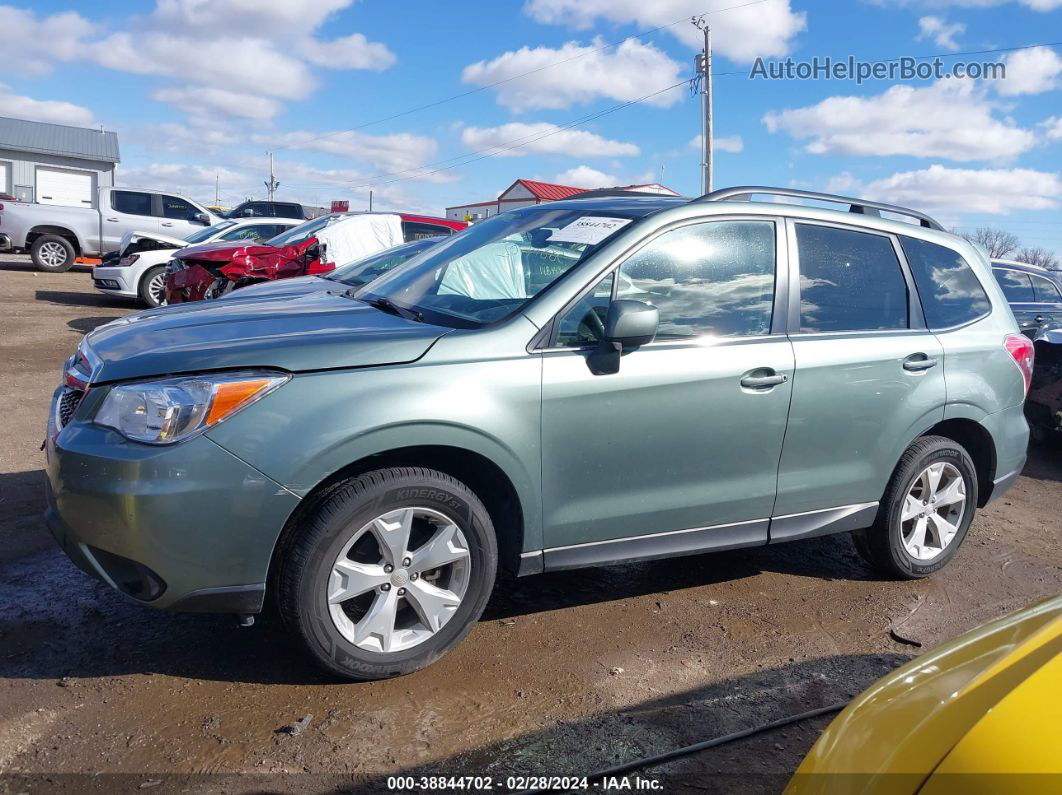 2016 Subaru Forester 2.5i Limited Green vin: JF2SJARC1GH405788