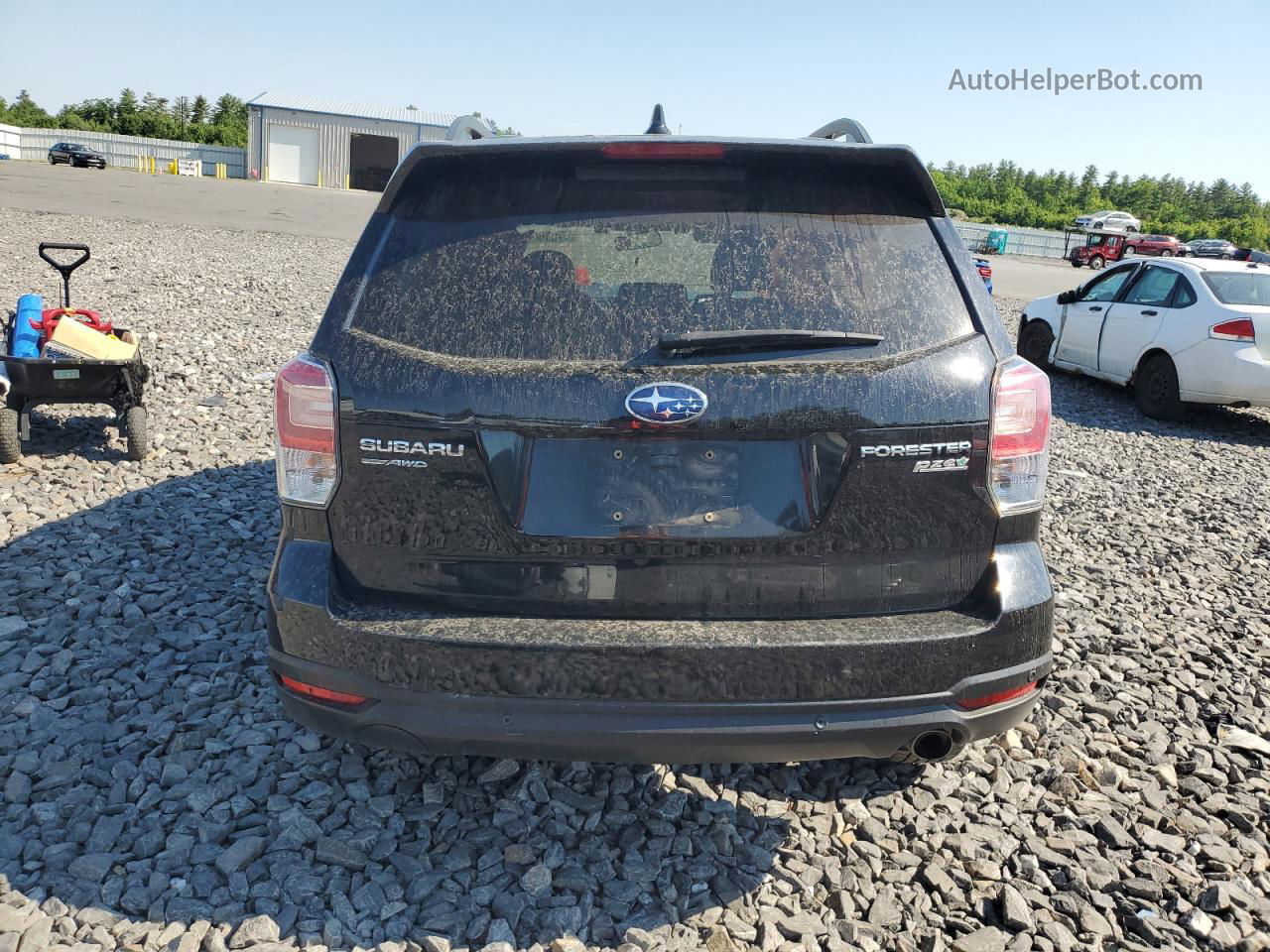 2017 Subaru Forester 2.5i Limited Black vin: JF2SJARC1HH444897