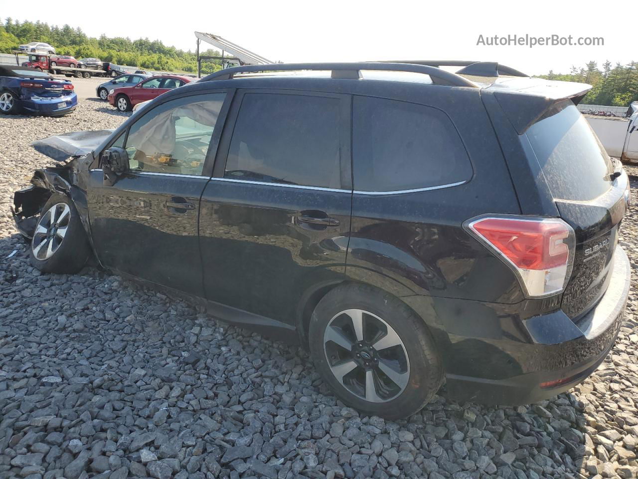 2017 Subaru Forester 2.5i Limited Black vin: JF2SJARC1HH444897