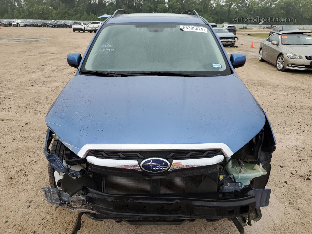 2018 Subaru Forester 2.5i Limited Blue vin: JF2SJARC1JH464623