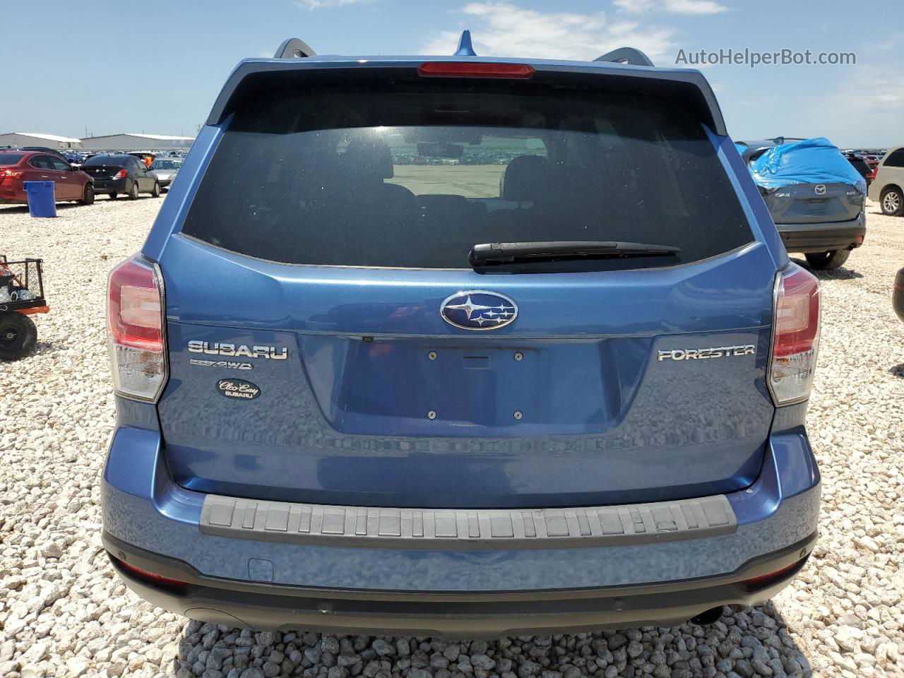 2018 Subaru Forester 2.5i Limited Blue vin: JF2SJARC1JH544908