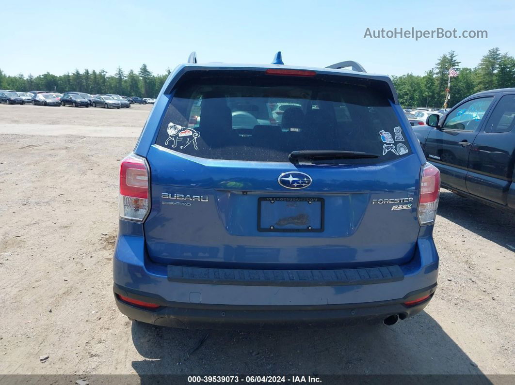 2017 Subaru Forester 2.5i Limited Blue vin: JF2SJARC2HH430782