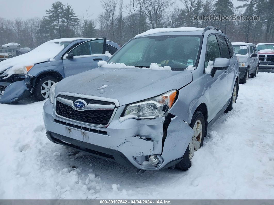 2015 Subaru Forester 2.5i Limited Silver vin: JF2SJARC3FH598363