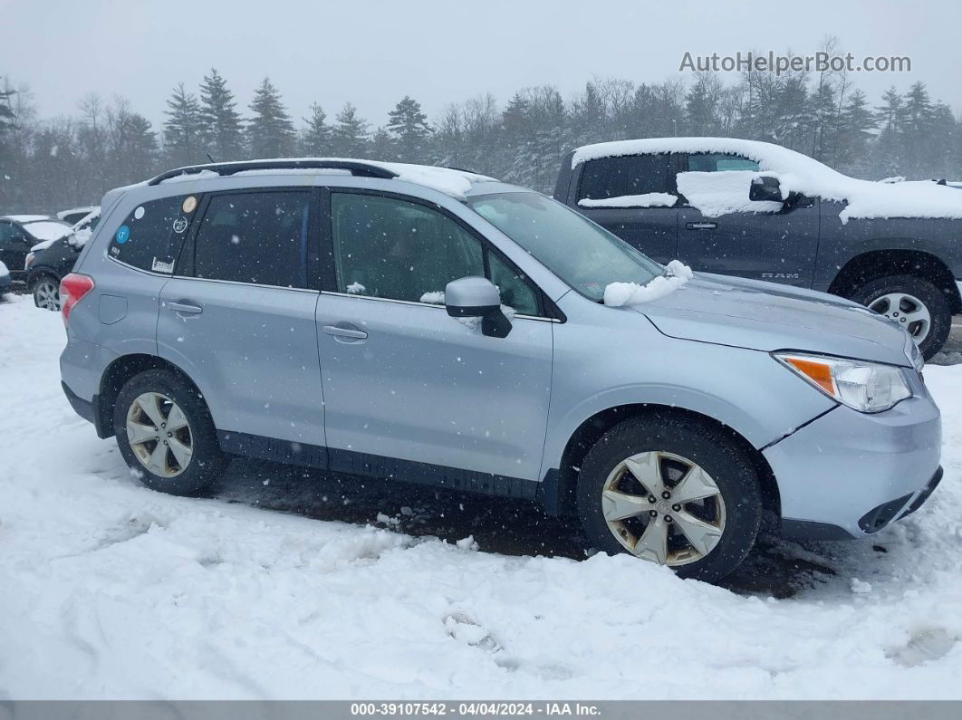 2015 Subaru Forester 2.5i Limited Silver vin: JF2SJARC3FH598363